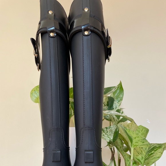 Tommy Hilfiger rain boots, color: Black size:6 - Picture 4 of 10